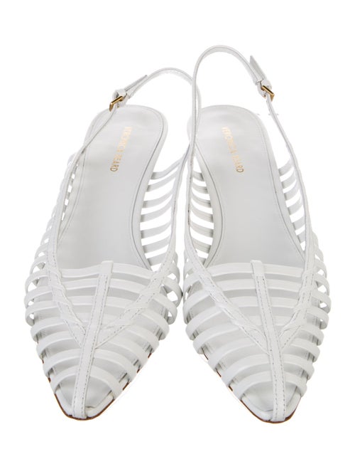 Veronica Beard Leather Slingback Pumps