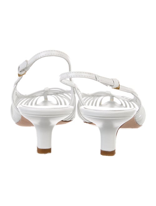 Veronica Beard Leather Slingback Pumps