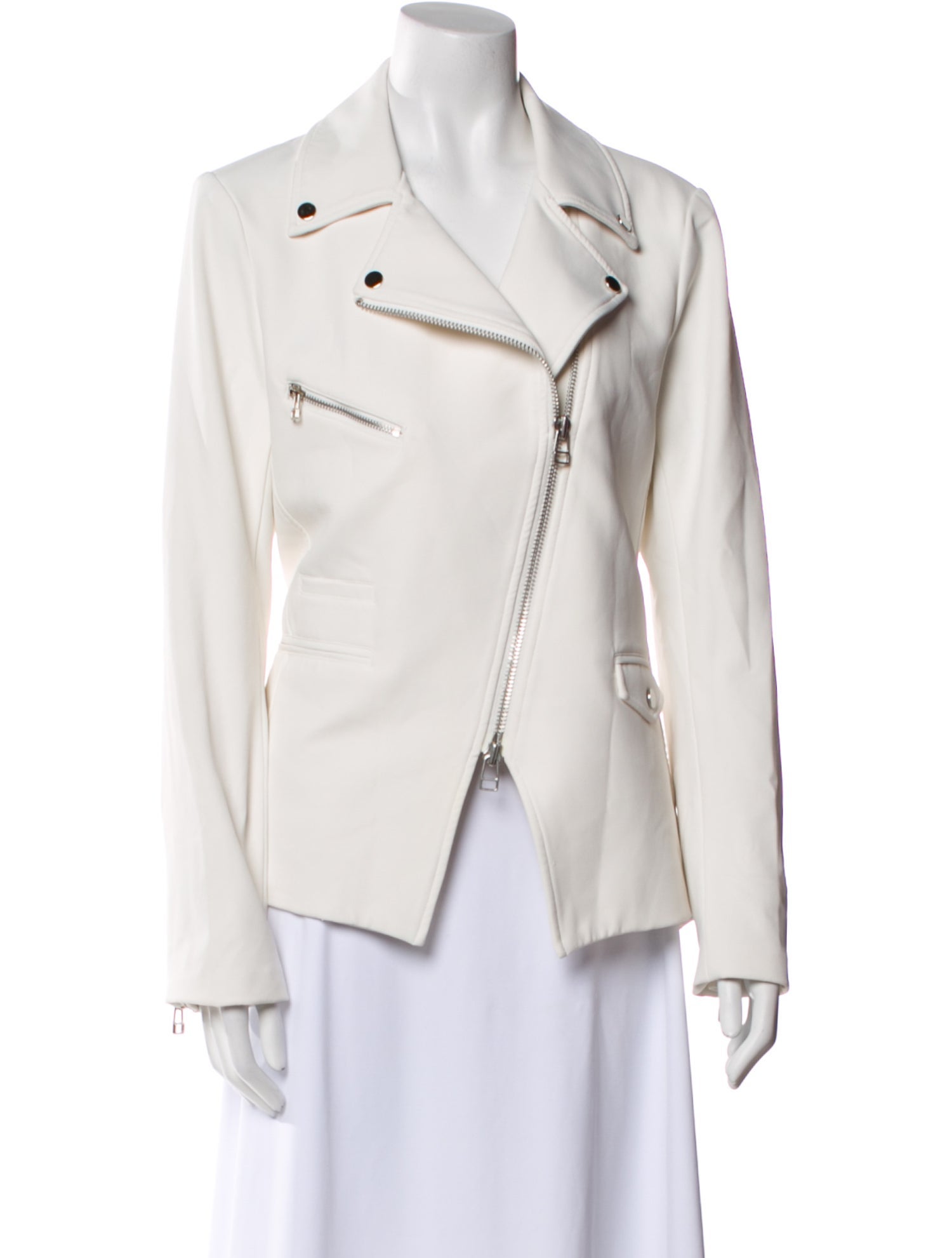 Veronica Beard Nylon Biker Jacket