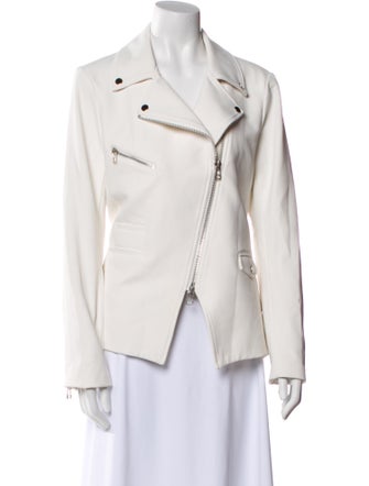 Veronica Beard Nylon Biker Jacket