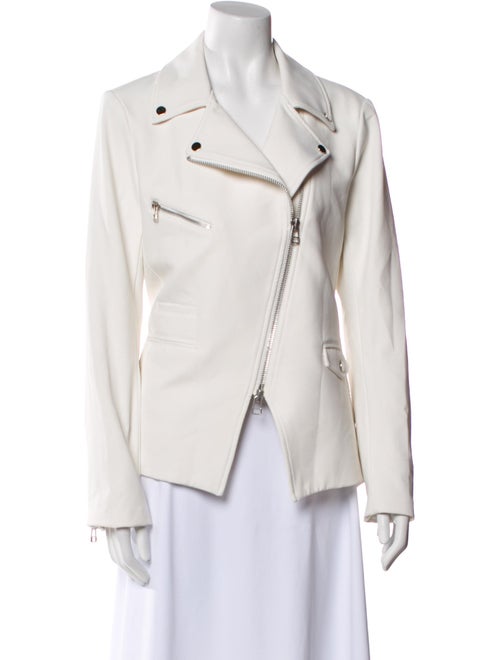 Veronica Beard Nylon Biker Jacket