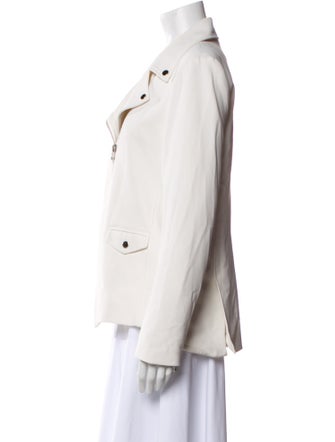 Veronica Beard Nylon Biker Jacket