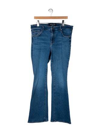 Veronica Beard High-Rise Wide Leg Jeans
