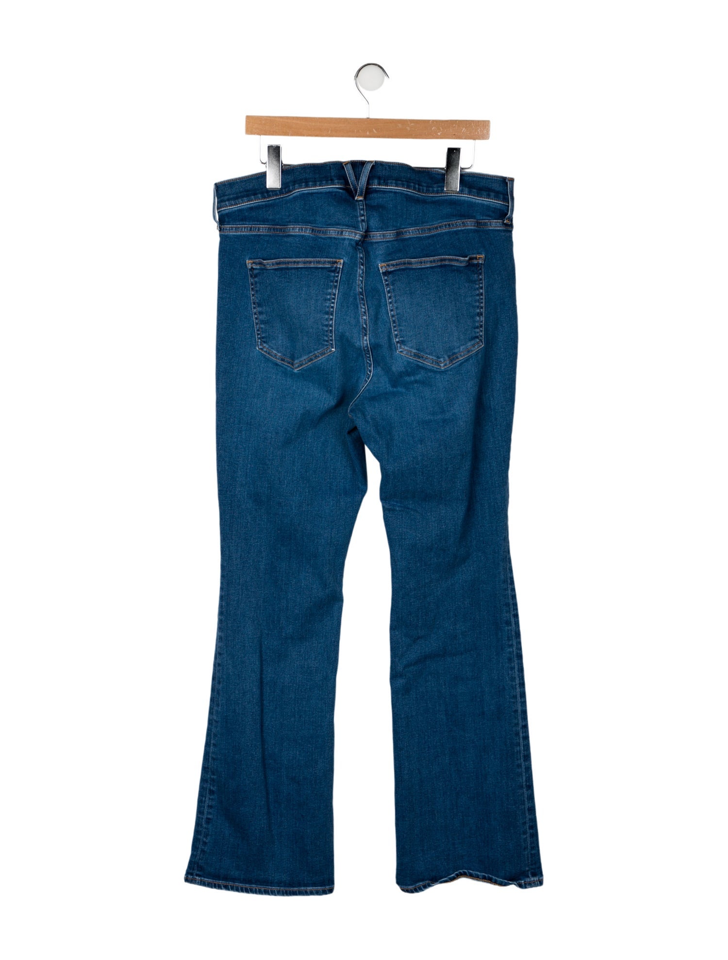 Veronica Beard High-Rise Wide Leg Jeans