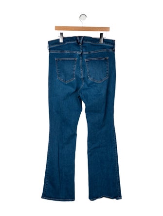 Veronica Beard High-Rise Wide Leg Jeans