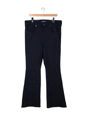 Veronica Beard High-Rise Wide Leg Jeans
