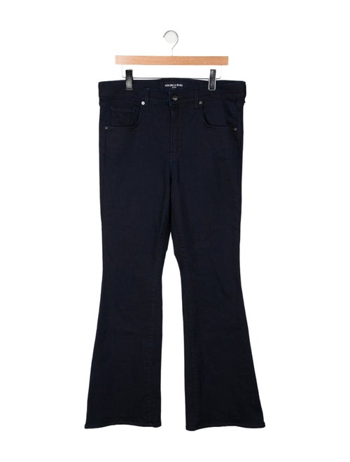 Veronica Beard High-Rise Wide Leg Jeans