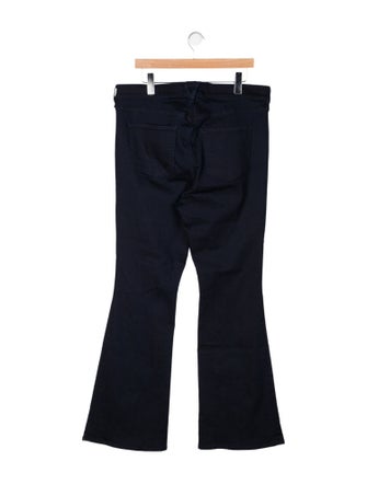 Veronica Beard High-Rise Wide Leg Jeans