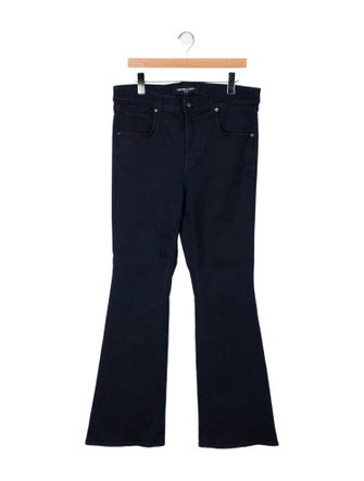 Veronica Beard High-Rise Wide Leg Jeans