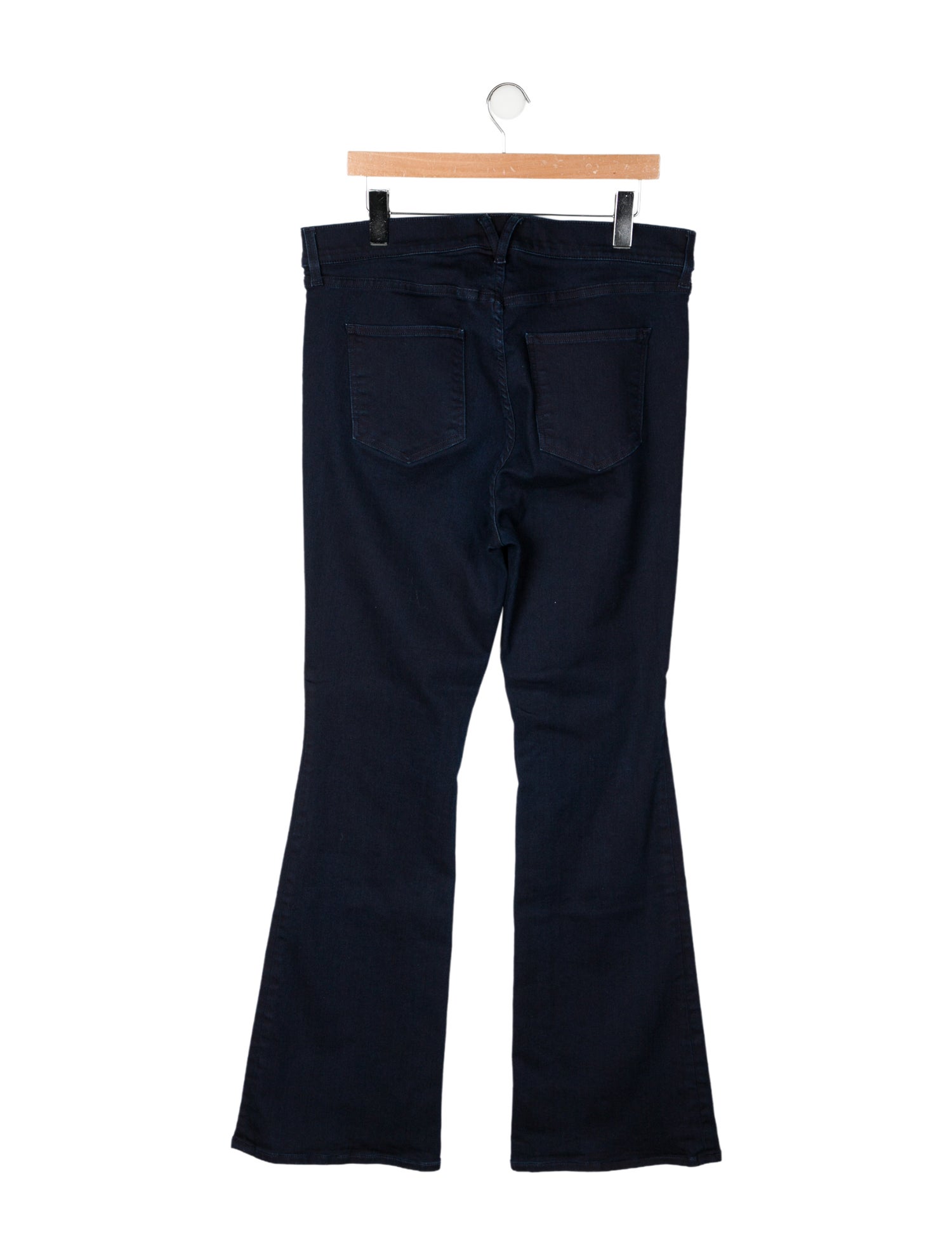 Veronica Beard High-Rise Wide Leg Jeans