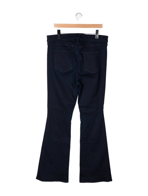 Veronica Beard High-Rise Wide Leg Jeans
