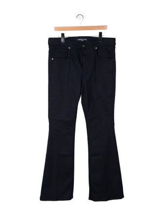 Veronica Beard High-Rise Wide Leg Jeans