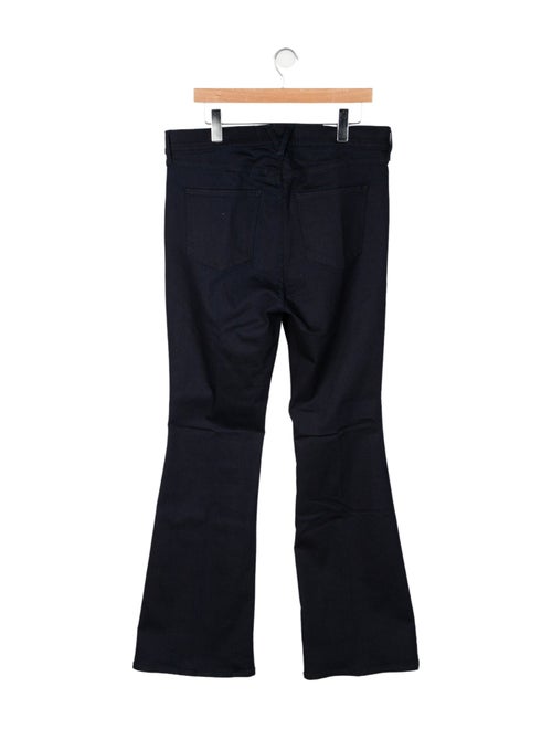 Veronica Beard High-Rise Wide Leg Jeans