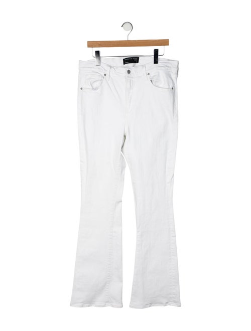 Veronica Beard High-Rise Wide Leg Jeans