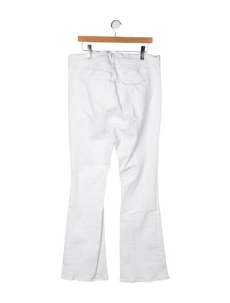 Veronica Beard High-Rise Wide Leg Jeans