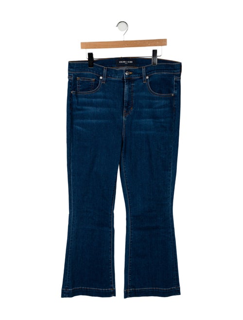Veronica Beard High-Rise Wide Leg Jeans