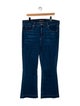 Veronica Beard High-Rise Wide Leg Jeans
