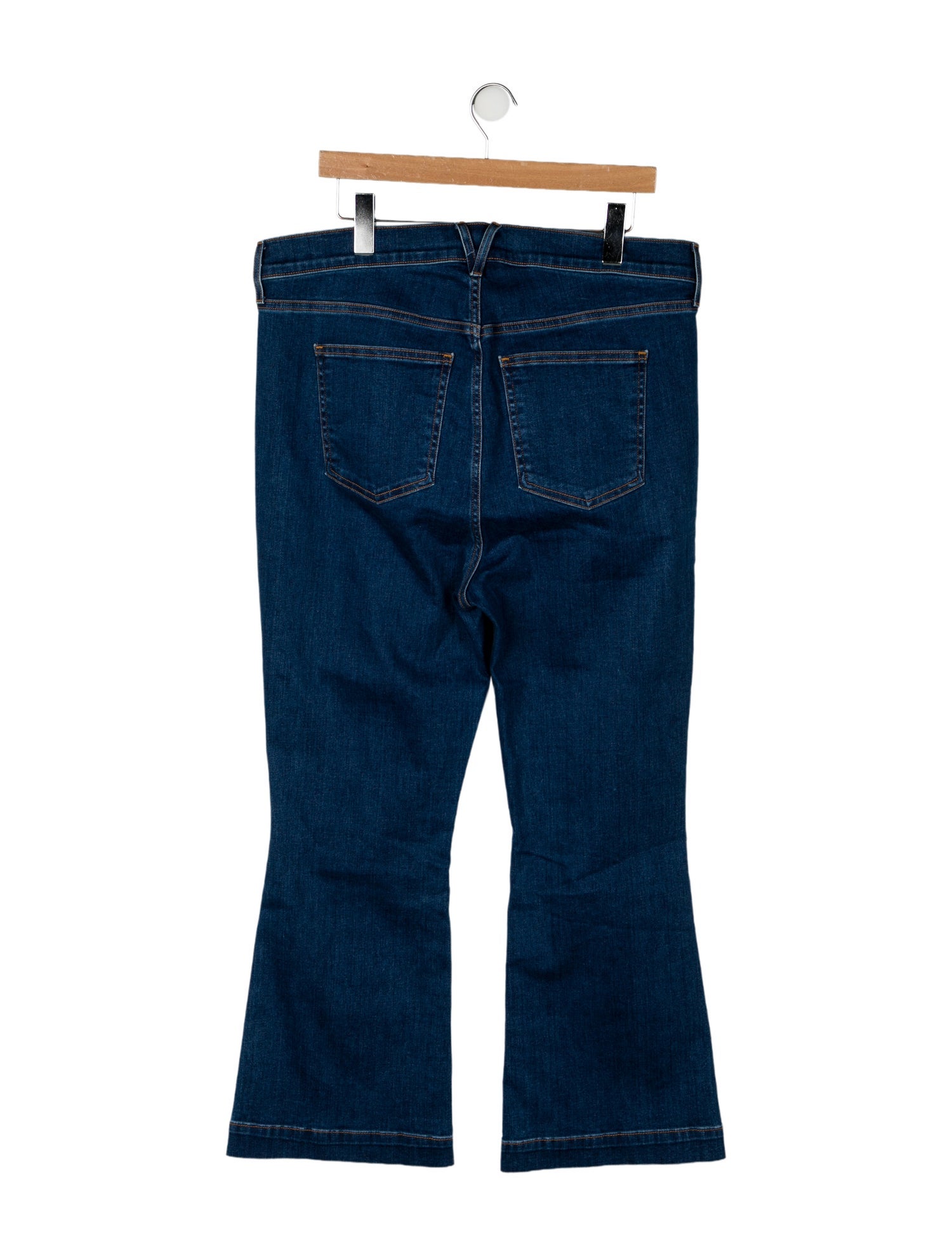 Veronica Beard High-Rise Wide Leg Jeans