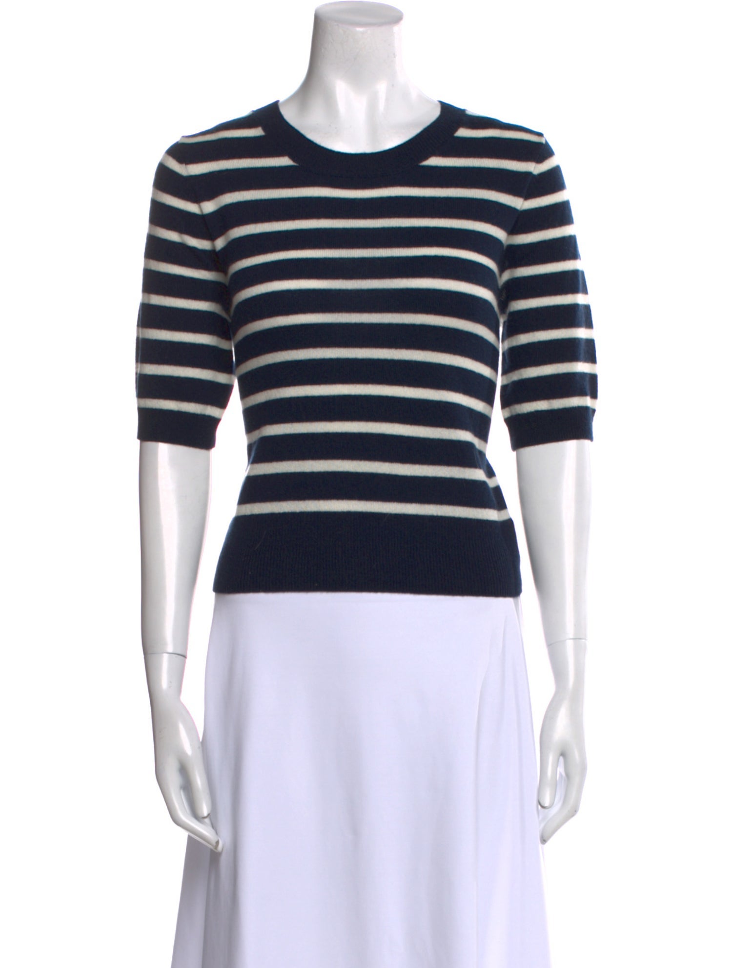 Veronica Beard Cashmere Striped Sweater