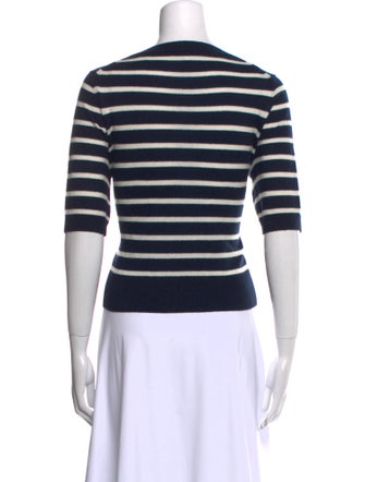 Veronica Beard Cashmere Striped Sweater