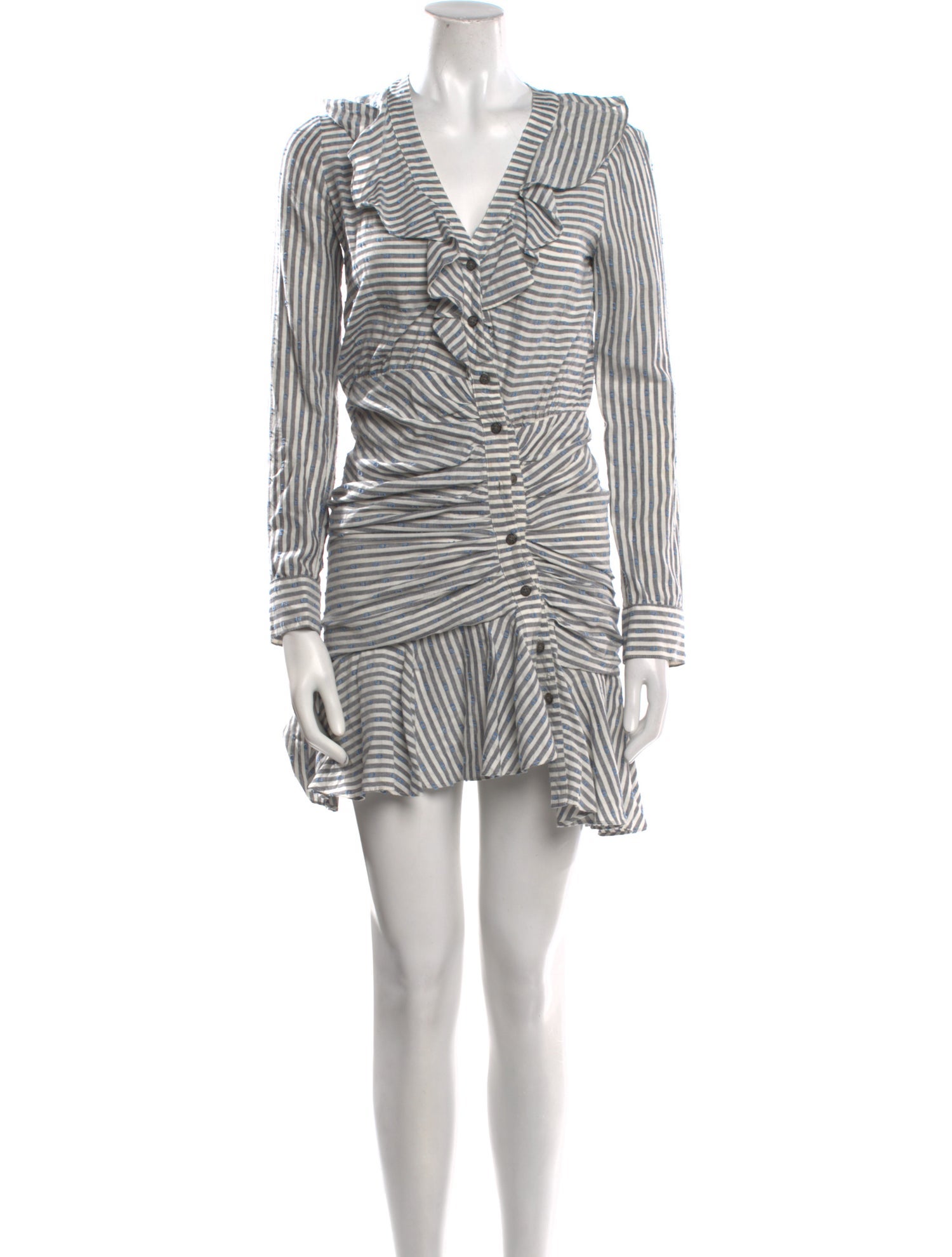 Veronica Beard Striped Mini Dress