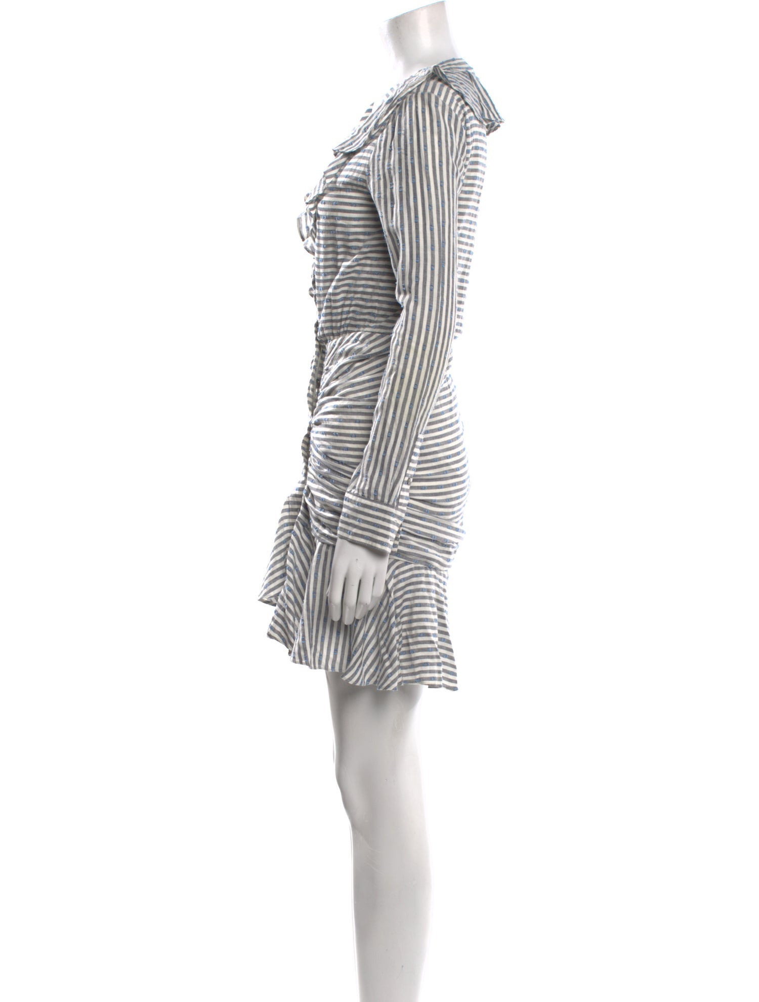 Veronica Beard Striped Mini Dress