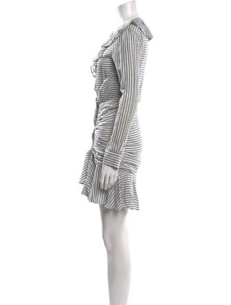 Veronica Beard Striped Mini Dress