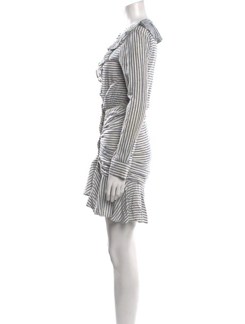Veronica Beard Striped Mini Dress