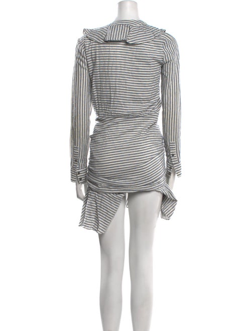 Veronica Beard Striped Mini Dress