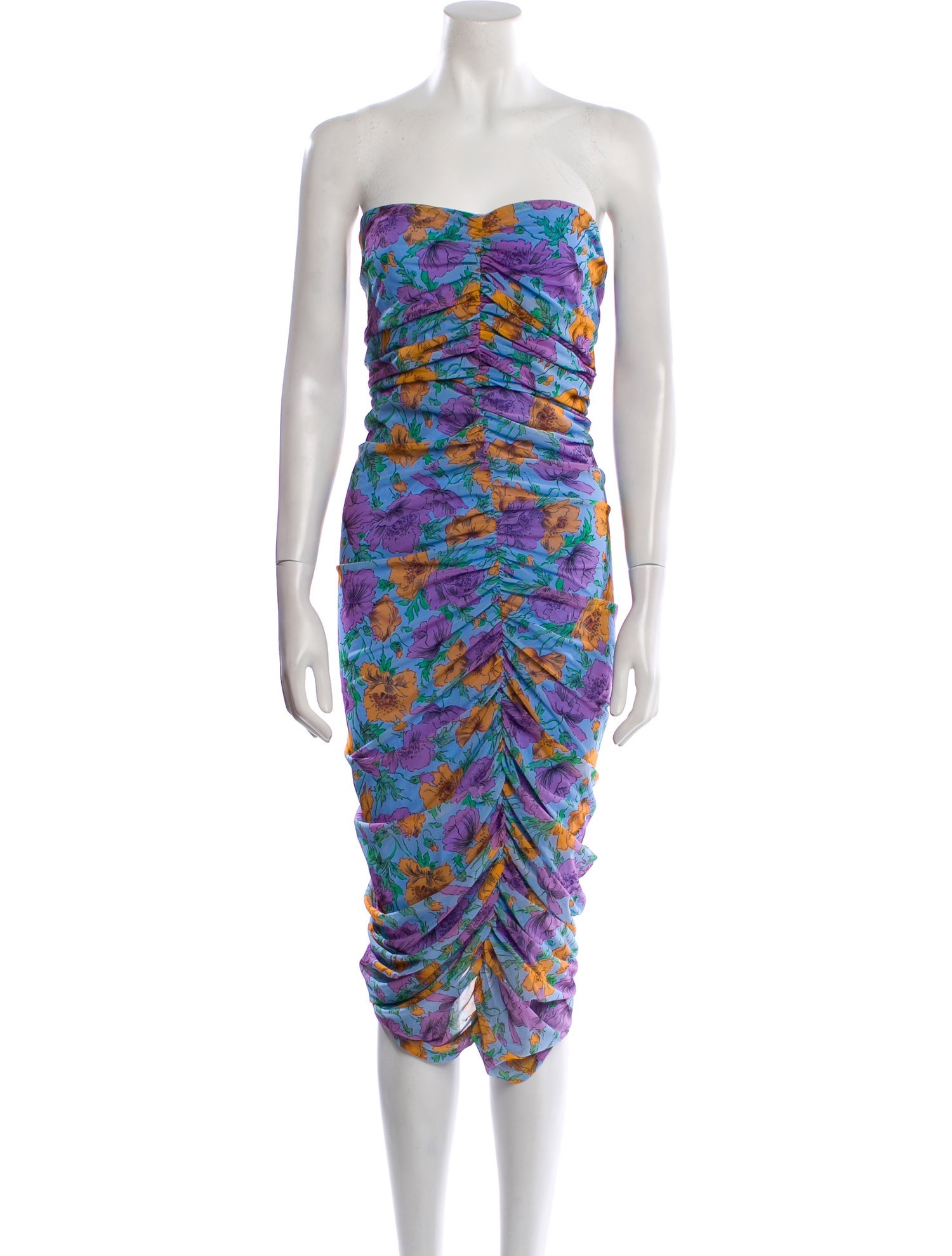 Veronica Beard Printed Midi Length Dress