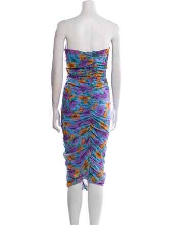 Veronica Beard Printed Midi Length Dress