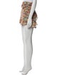 Veronica Beard Floral Print Mini Skirt
