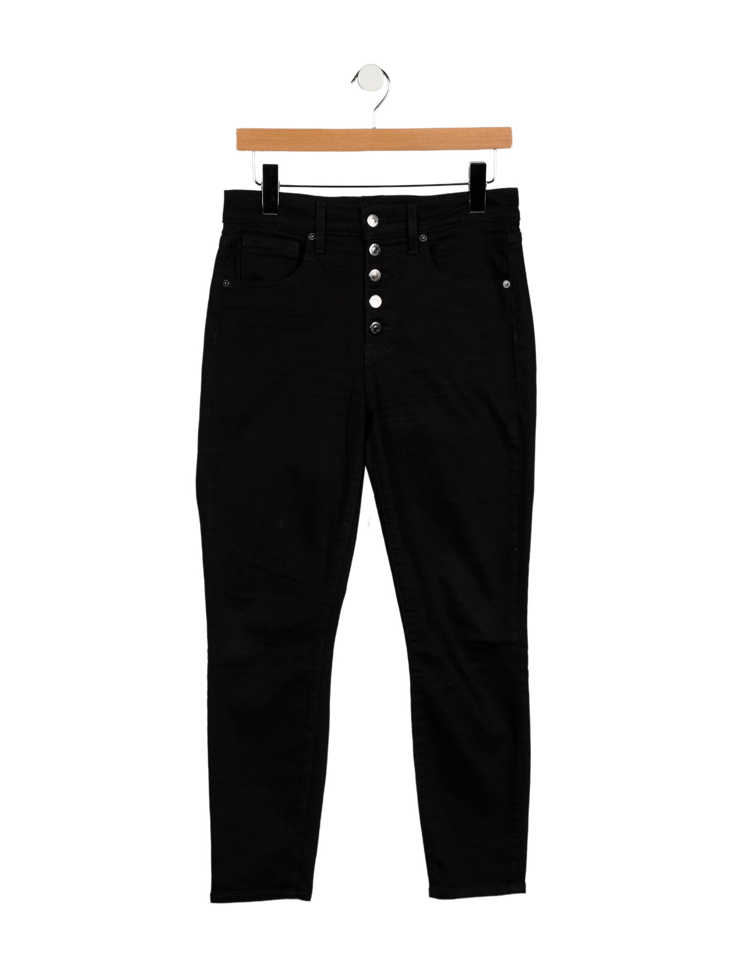 Veronica Beard Mid-Rise Skinny Leg Jeans