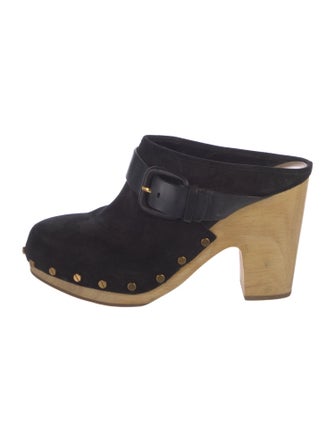 Veronica Beard Suede Studded Accents Oxfords