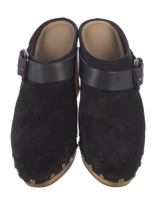 Veronica Beard Suede Studded Accents Oxfords