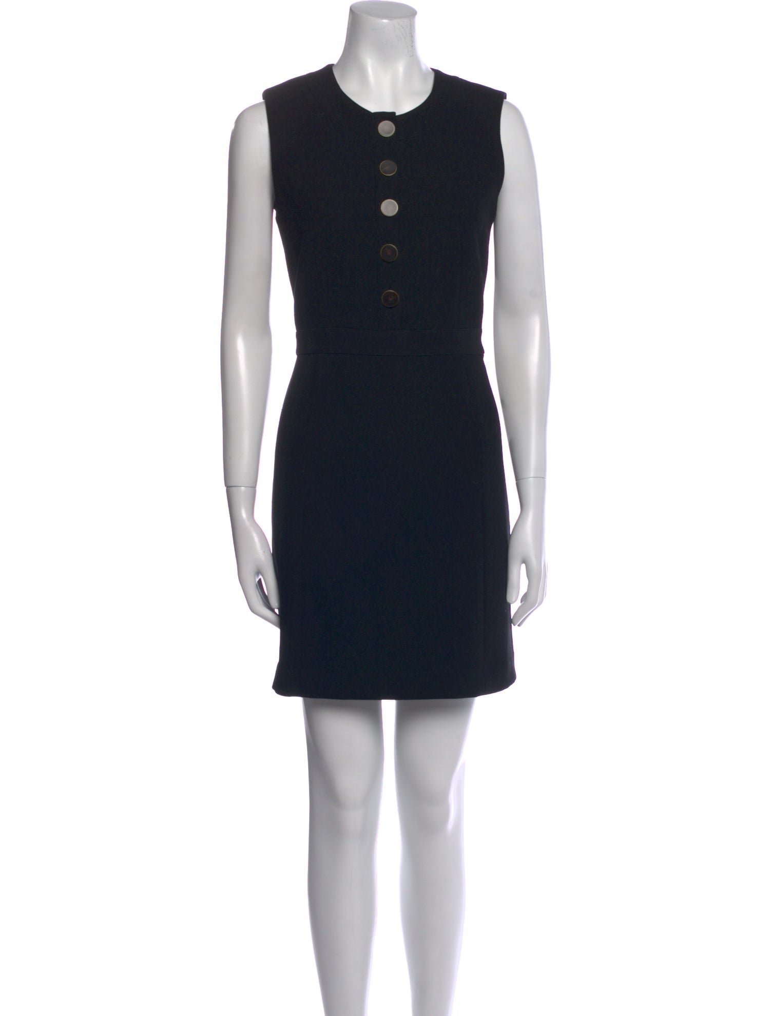 Veronica Beard Crew Neck Mini Dress