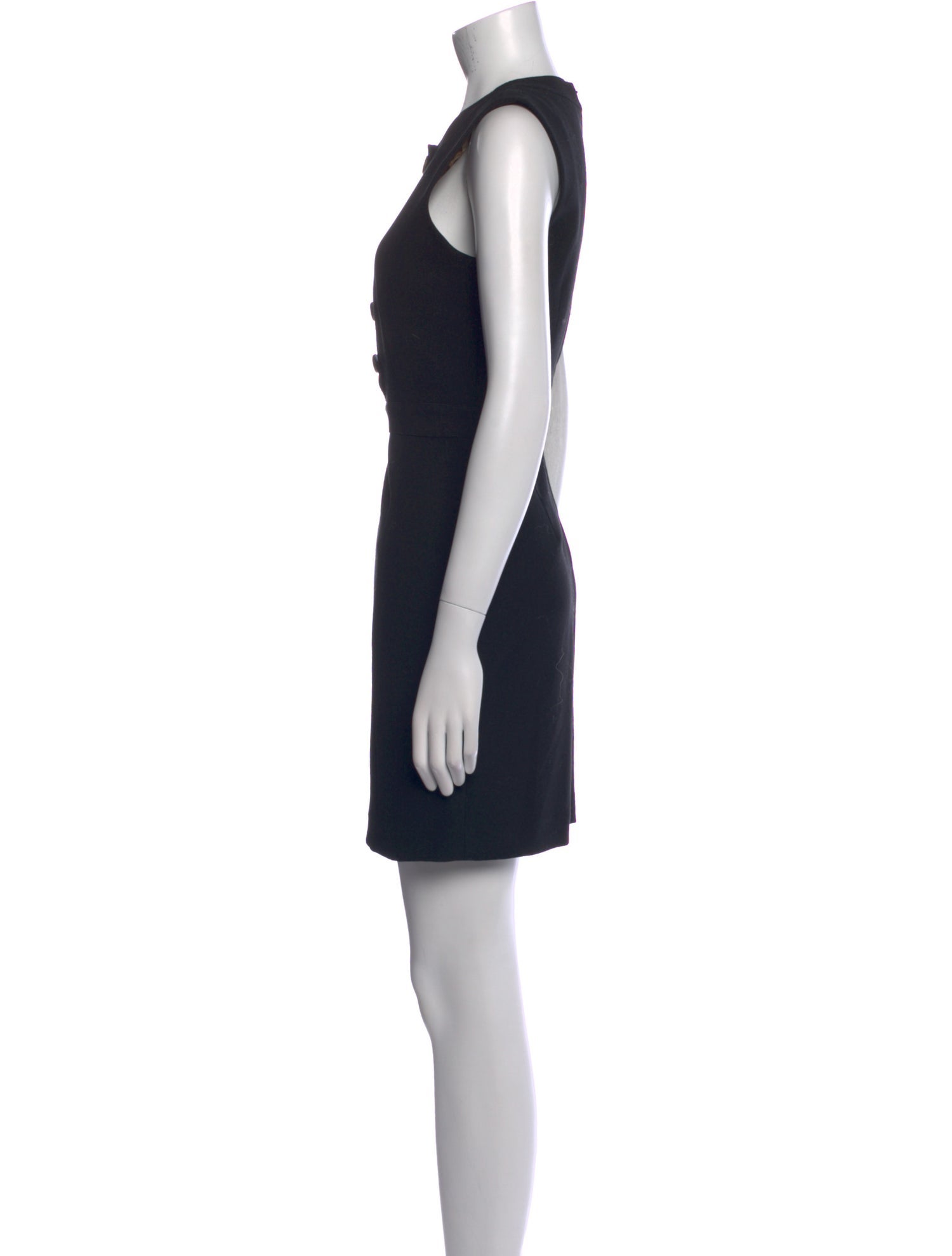 Veronica Beard Crew Neck Mini Dress