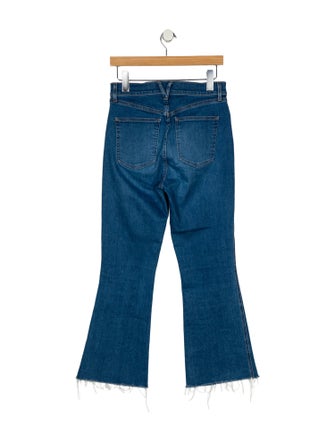 Veronica Beard High-Rise Wide Leg Jeans