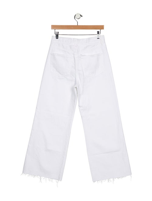 Veronica Beard High-Rise Wide Leg Jeans