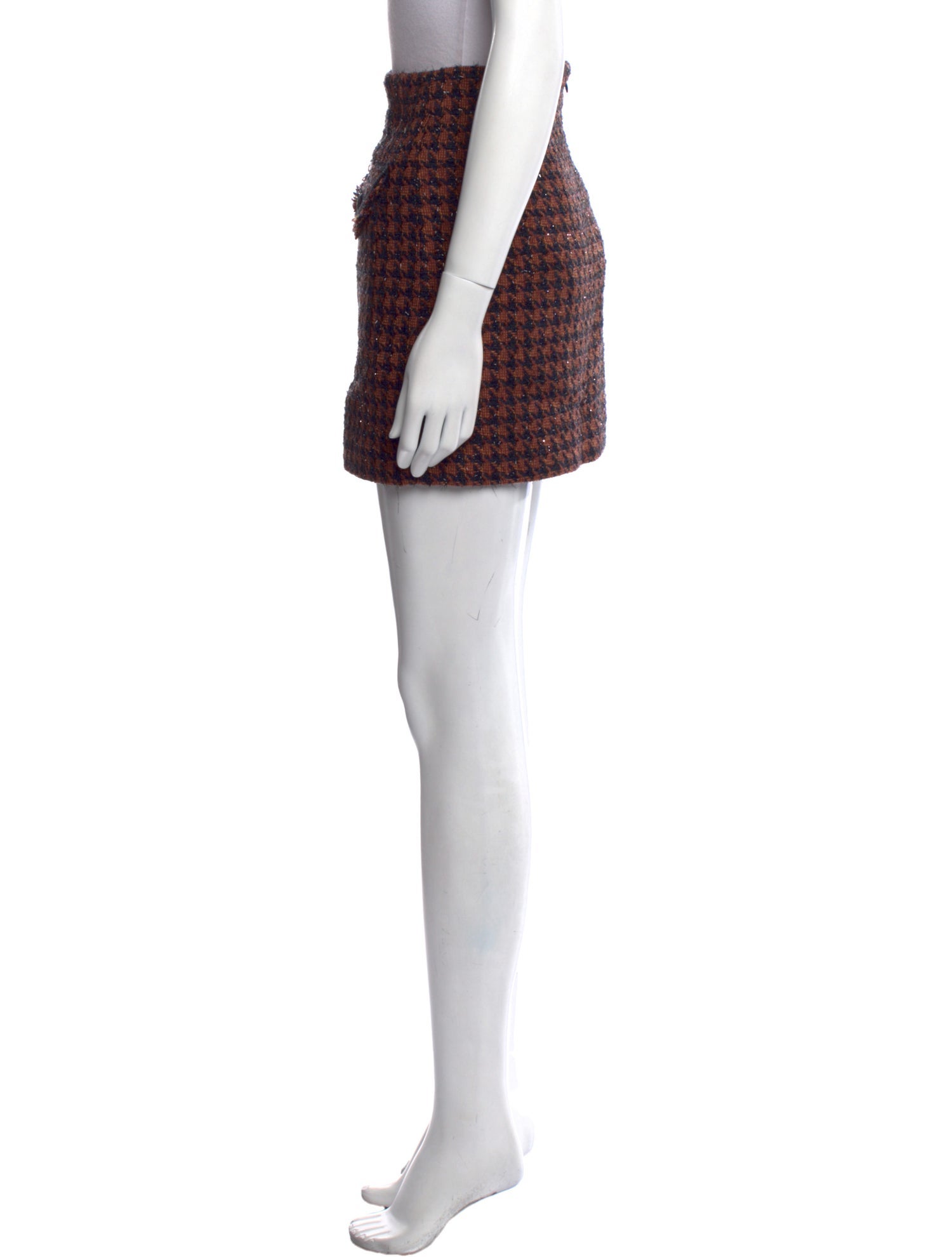 Veronica Beard Printed Mini Skirt