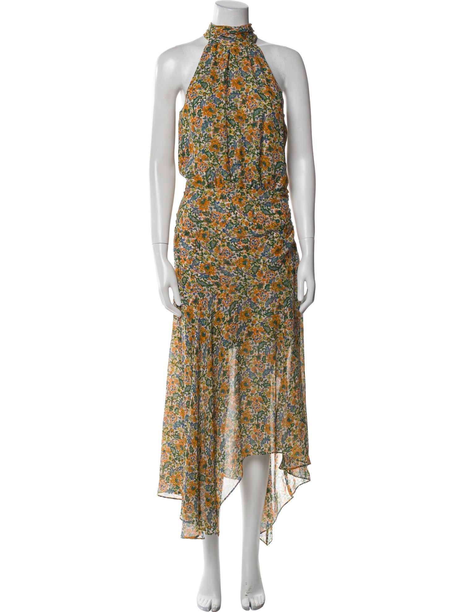 Veronica Beard Silk Long Dress