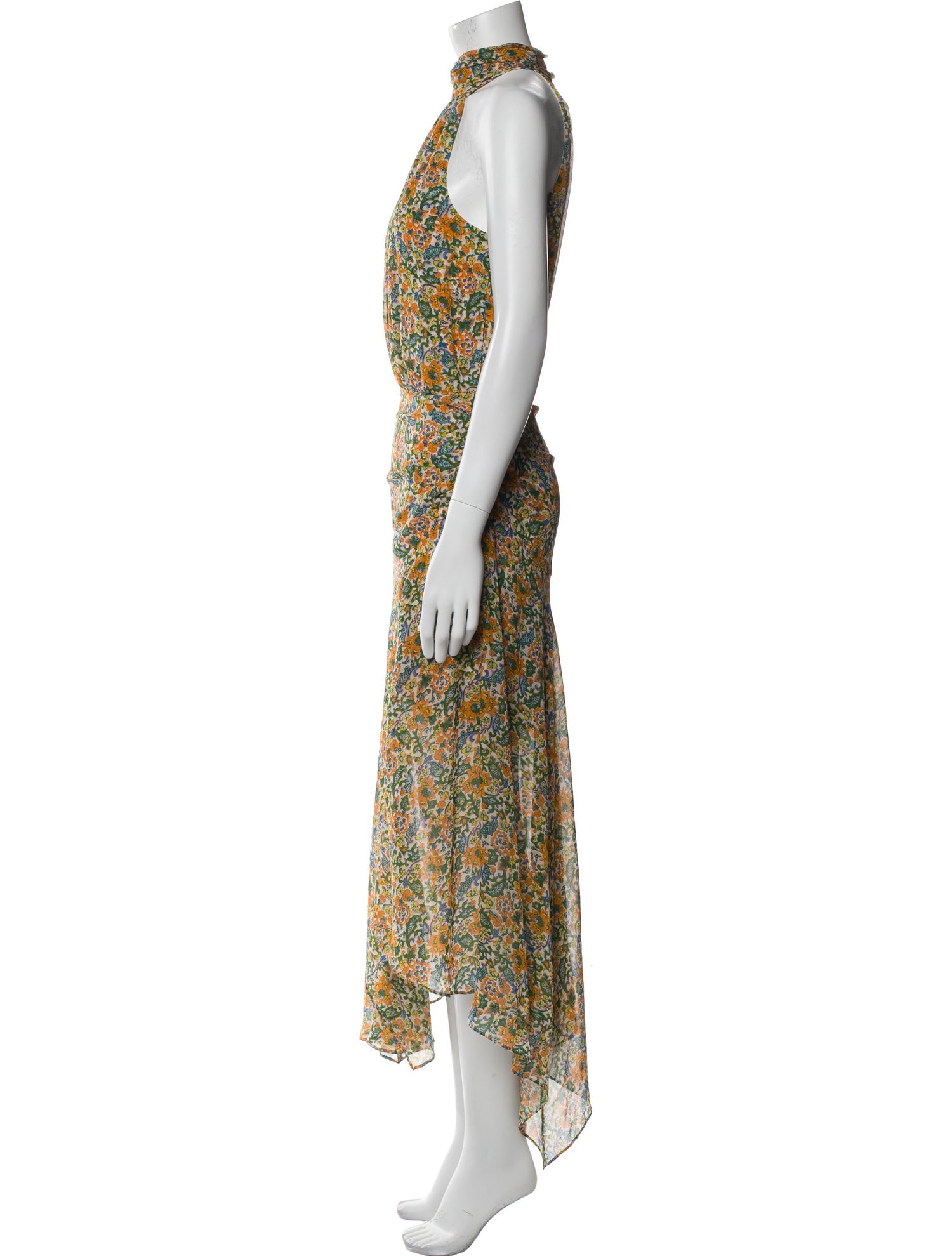 Veronica Beard Silk Long Dress