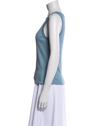 Veronica Beard Scoop Neck Sleeveless Top