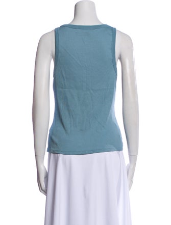 Veronica Beard Scoop Neck Sleeveless Top