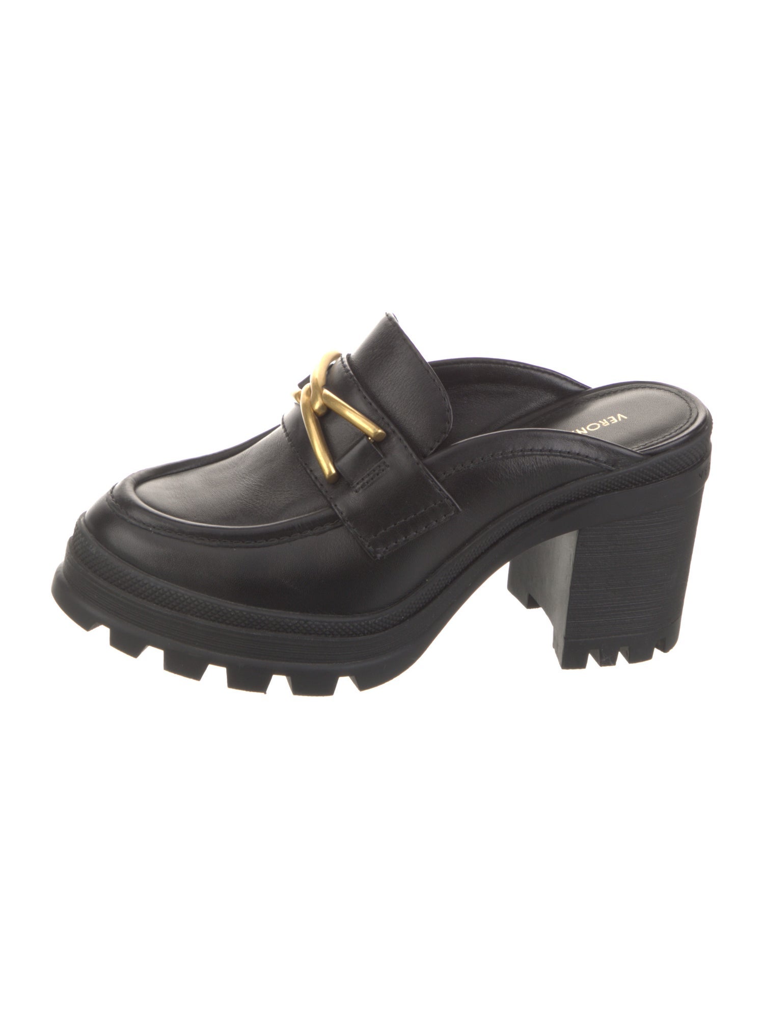 Veronica Beard Leather Mules