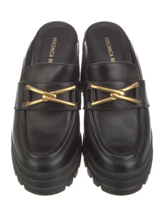 Veronica Beard Leather Mules