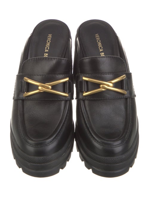 Veronica Beard Leather Mules