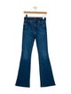 Veronica Beard Mid-Rise Wide Leg Jeans