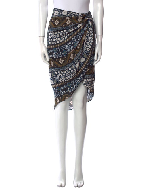 Veronica Beard Silk Knee-Length Skirt
