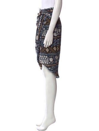 Veronica Beard Silk Knee-Length Skirt